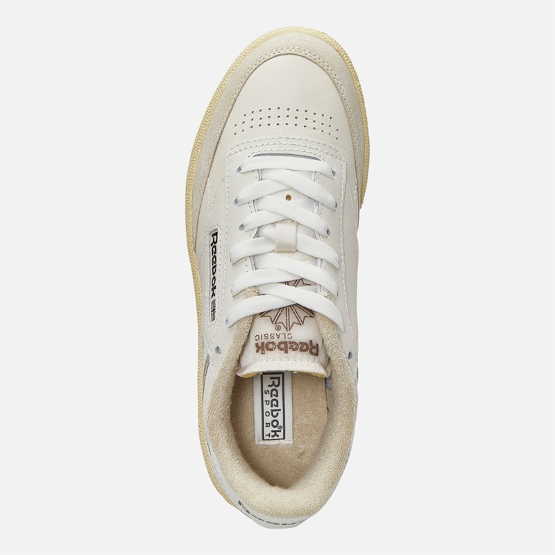 Reebok Club C 85 Trainers Chalk/Weathered White/Vintage Chalk - Image 4