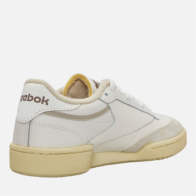 Reebok Club C 85 Trainers Chalk/Weathered White/Vintage Chalk - Image 5