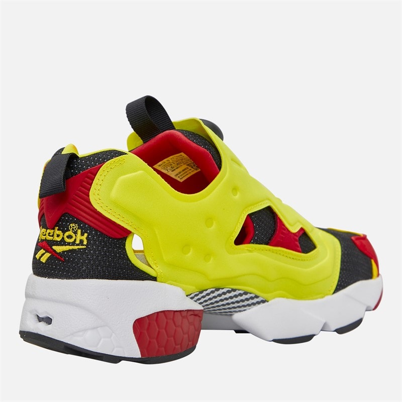 Reebok Instapump Fury 94 Trainers Hype Green/Vector Red/Core Black - Image 5
