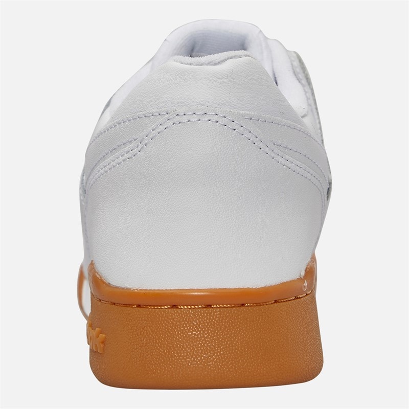 Reebok Workout Plus Trainers White/Carbon/Classic Red/Reebok Royal Gum - Image 3
