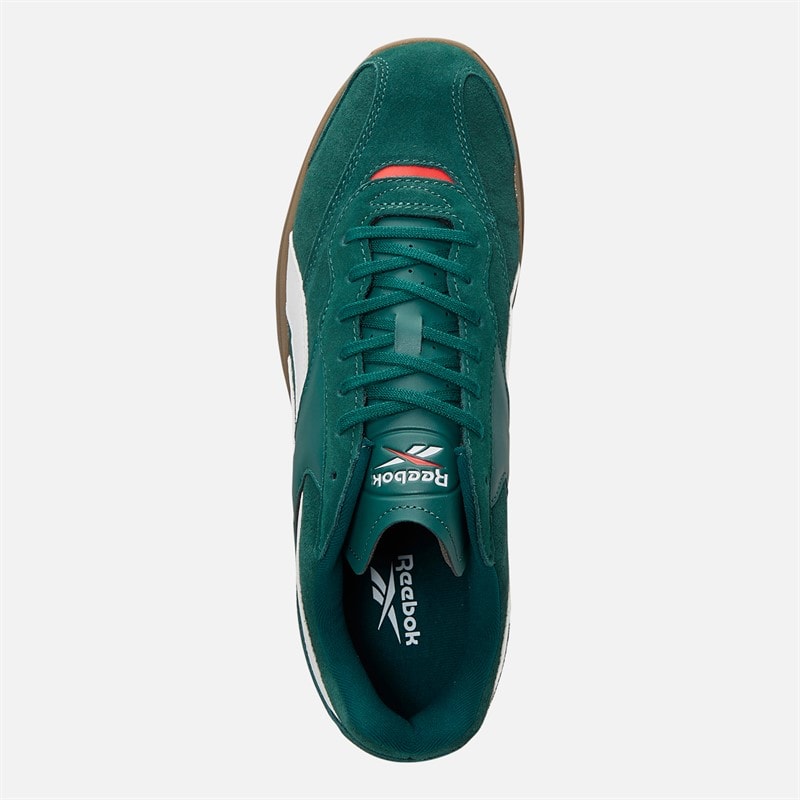 Reebok Hammer Street Trainers Collegiate Green/White/Gum - Image 4