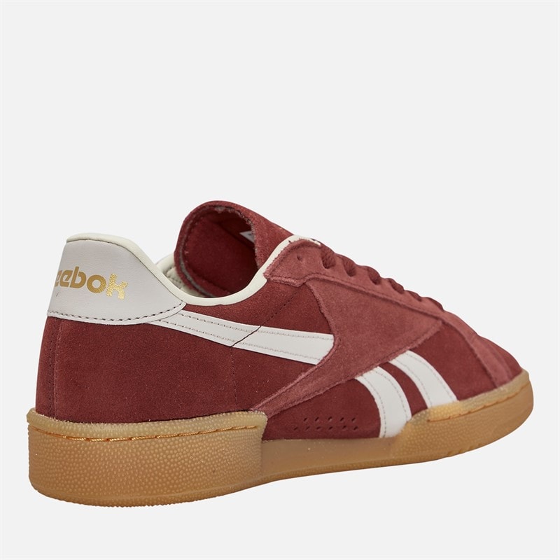 Reebok Club C Grounds UK Trainers Rich Marooon/Moonstone/Rbk Brass - Image 5