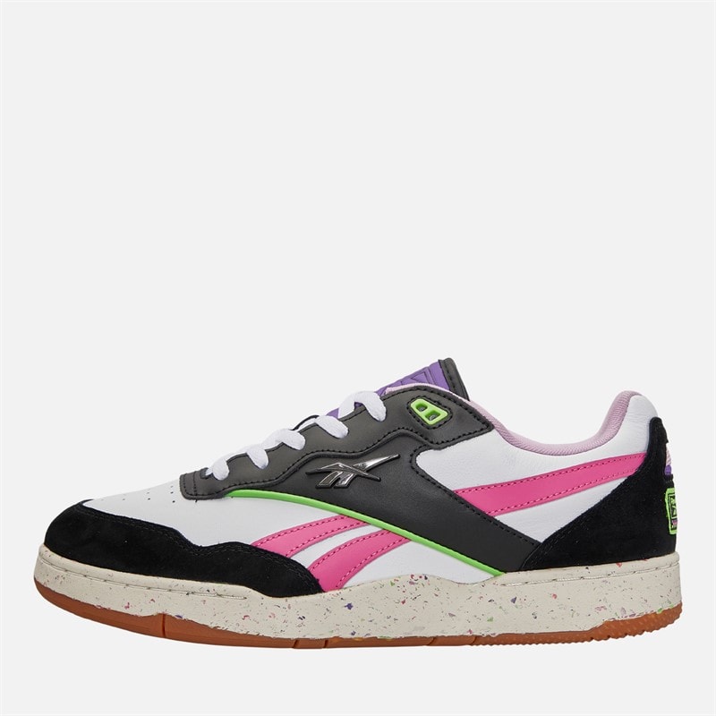 Reebok BB 4000 II Trainers Black/White/Pink