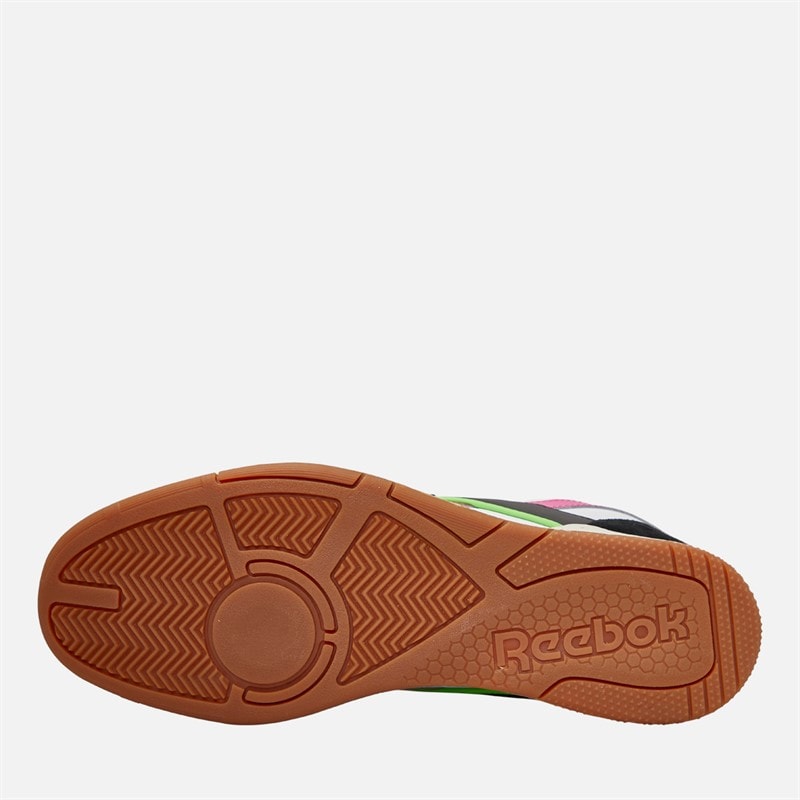 Reebok BB 4000 II Trainers Black/White/Pink - Image 2