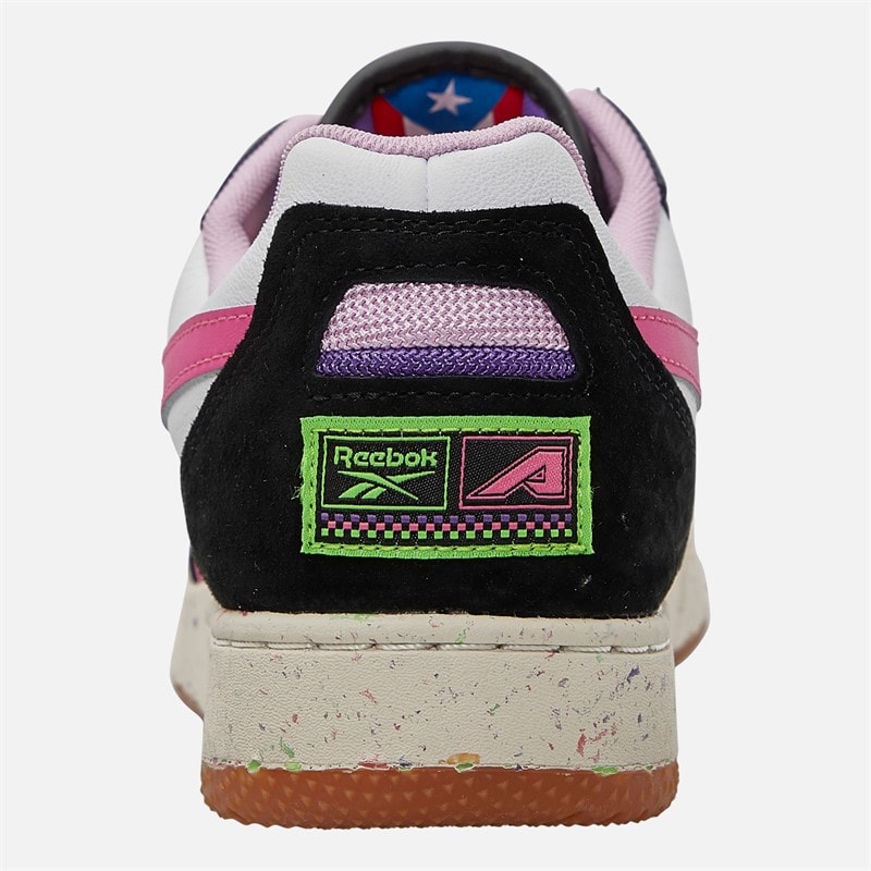 Reebok BB 4000 II Trainers Black/White/Pink - Image 3