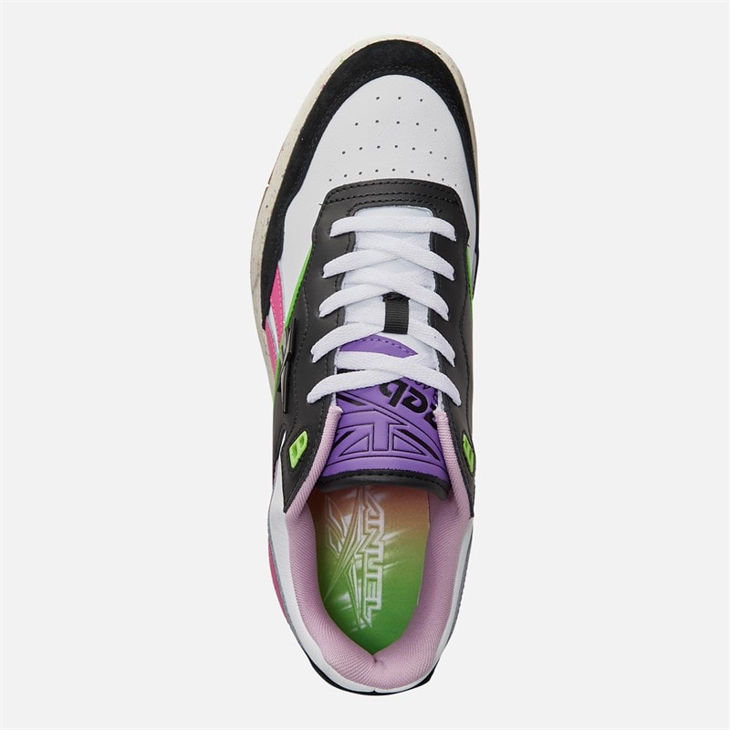 Reebok BB 4000 II Trainers Black/White/Pink - Image 4