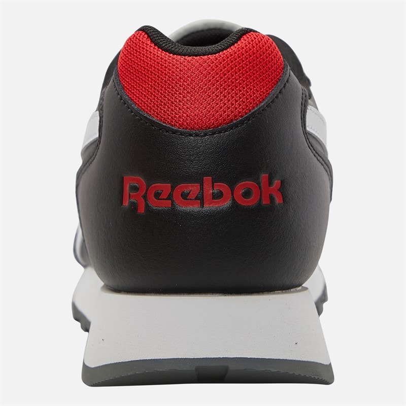 Reebok Glide Trainers Black/White/Vector Red - Image 3