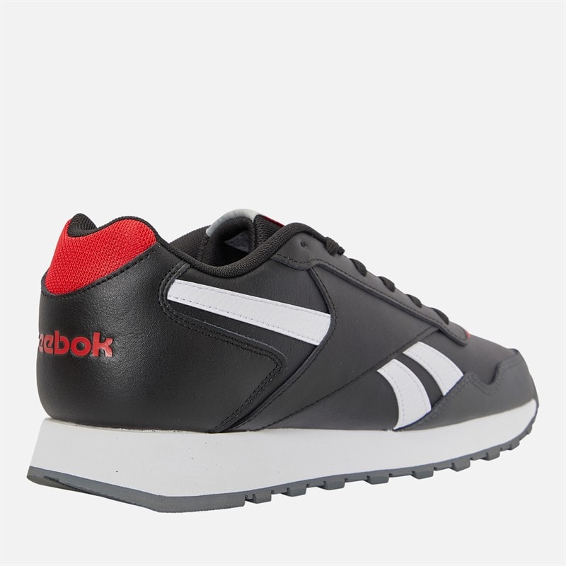 Reebok Glide Trainers Black/White/Vector Red - Image 5