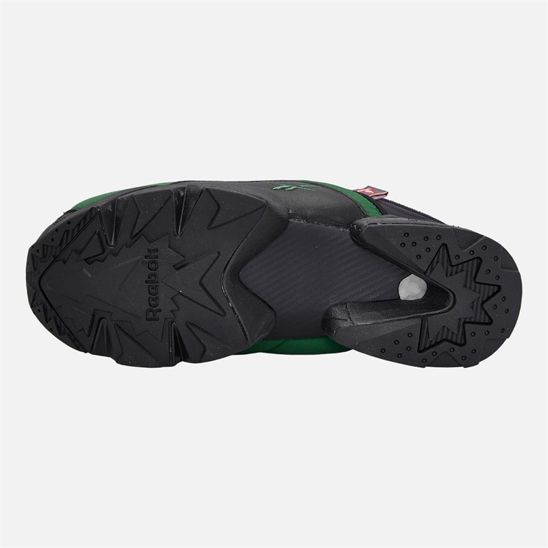 Reebok X South2 West8 Instapump Fury Mule Trainers Green/Black/Black - Image 2