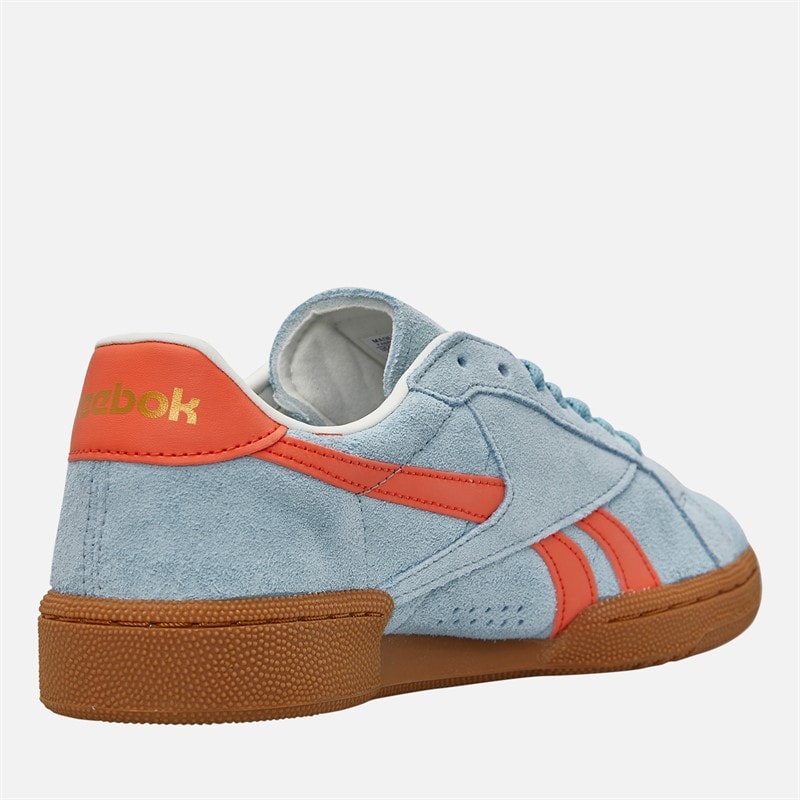 Reebok Club C Grounds UK Trainers Soft Blue/Supercharged Coral/Gum - Image 5