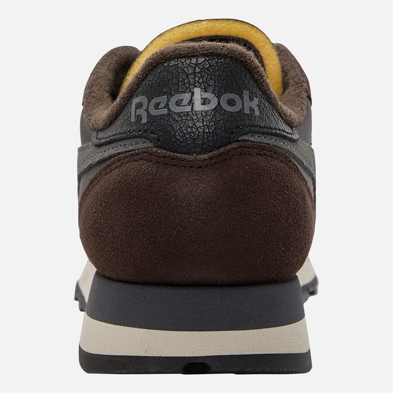 Reebok Classic Leather Trainers Black/Dark Matter/Grey 5 - Image 3