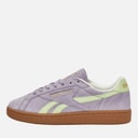 Reebok Womens Club C Grounds UK Trainers Dusk Purple/Astro Lime/Gum