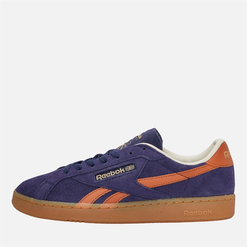 Reebok Club C Grounds UK Trainers Vector Navy/Dark Ginger/Brass