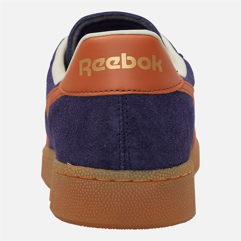 Reebok Club C Grounds UK Trainers Vector Navy/Dark Ginger/Brass - Image 3