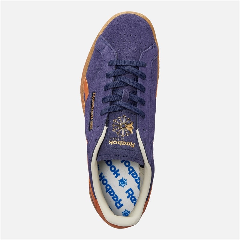 Reebok Club C Grounds UK Trainers Vector Navy/Dark Ginger/Brass - Image 4