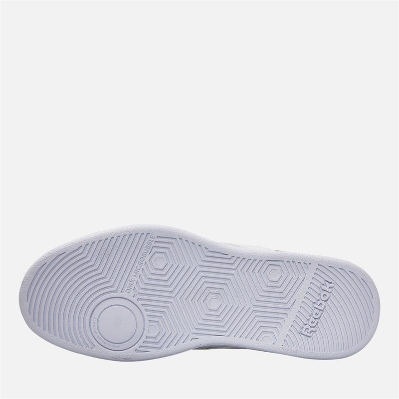 Reebok Womens Court Advance Trainers White/White/Gold - Image 2