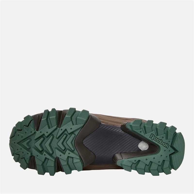 Reebok Instapump Fury 94 Cordura Trainers Dark Matte/Utility Brown/Khaki Brown - Image 2