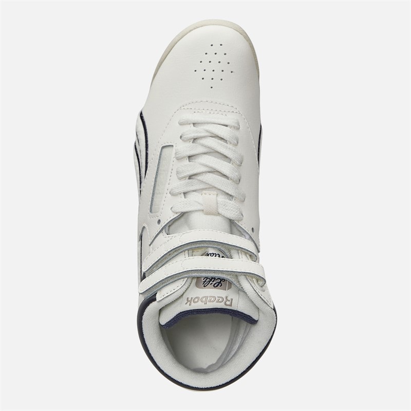 Reebok Womens X Sports Illustrated Freestyle Hi Trainers Chalk - Image 4