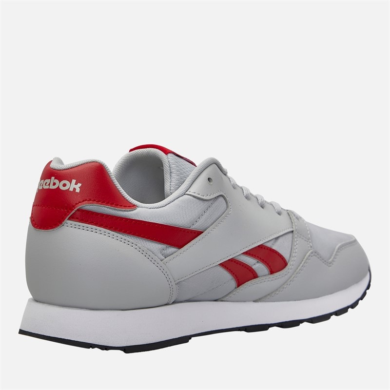 Reebok Mens Ultra Flash Trainers Grey/Vector Red/Black - Image 5