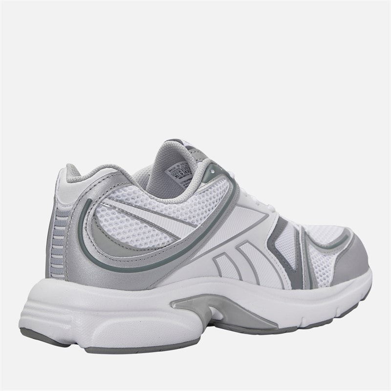 Reebok RBK Premier Road Plus VI Trainers White/Grey/Silver Metallic - Image 5