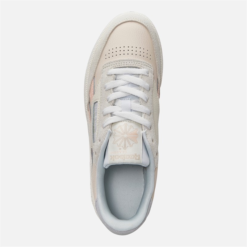 Reebok Womens Club C Revenge Trainers Tapioca/Washed Clay/Moon - Image 4