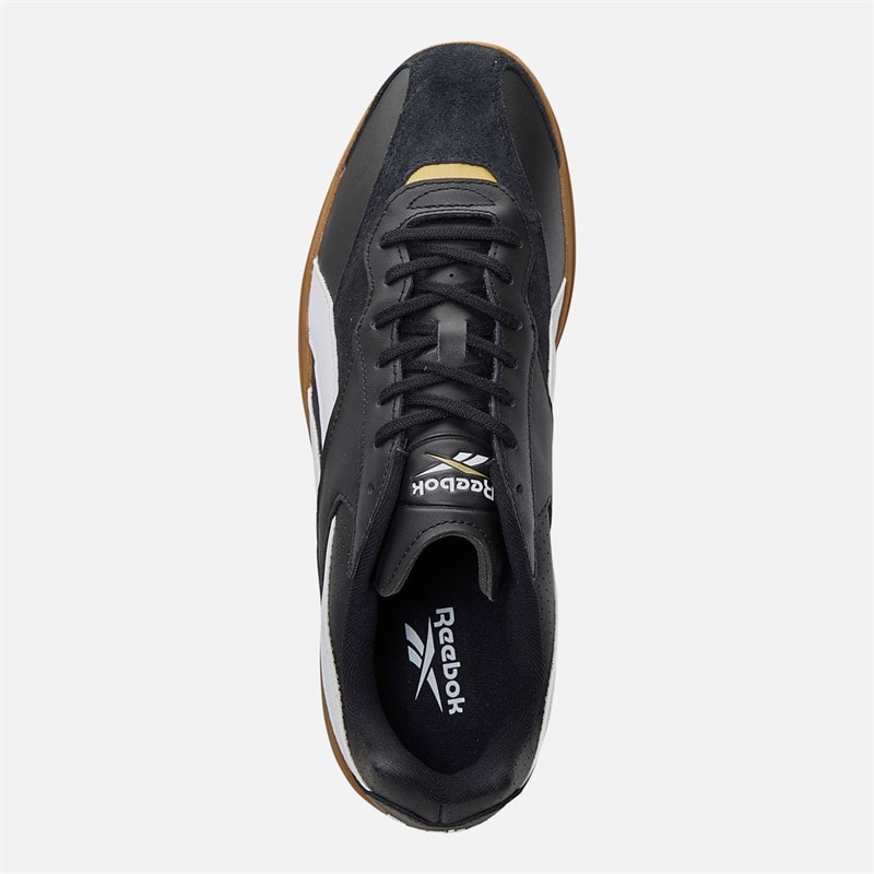 Reebok Hammer Street Trainers Black/Gold/Gum - Image 4