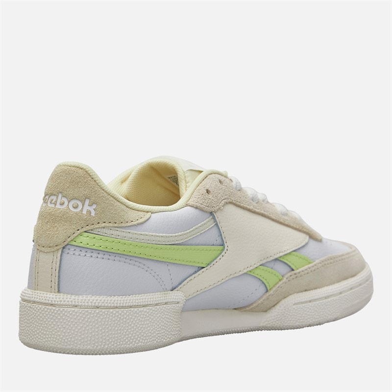 Reebok Womens Club C Revenge Trainers Moon/Astro Lime/Weathered White - Image 5