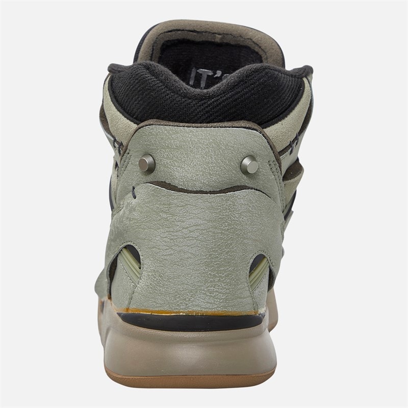 Reebok Mens X Universal Monsters Pump TZ 'Frankenstein' Trainers Green/Black/Grey - Image 3