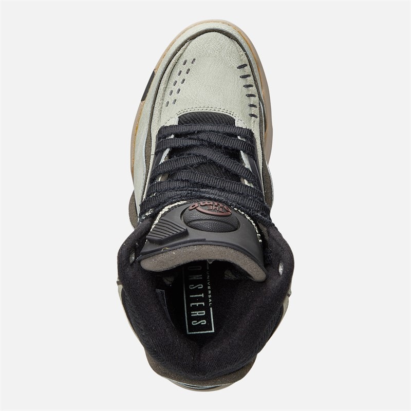 Reebok Mens X Universal Monsters Pump TZ 'Frankenstein' Trainers Green/Black/Grey - Image 4