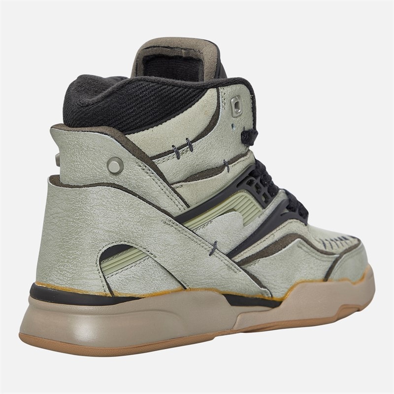 Reebok Mens X Universal Monsters Pump TZ 'Frankenstein' Trainers Green/Black/Grey - Image 5