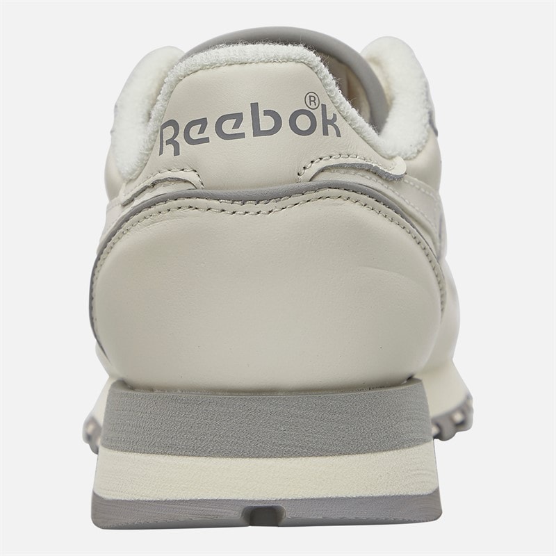 Reebok Classic Leather 1983 Vintage Trainers Vintage Chalk/Grey/Vector Red - Image 3