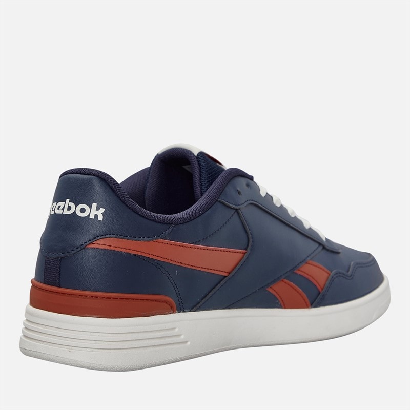 Reebok Court Advance Clip Trainers Navy/Brick Red/Chalk - Image 5