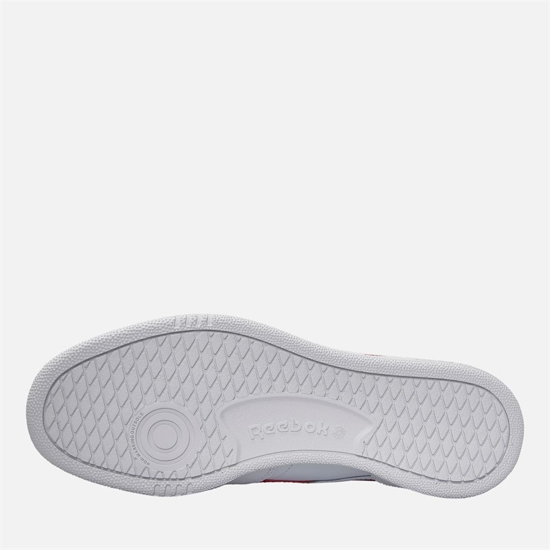 Reebok Club C Revenge Trainers White/Vector Red/White - Image 2