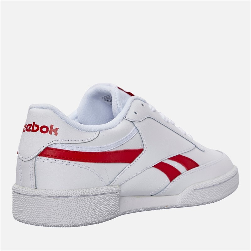 Reebok Club C Revenge Trainers White/Vector Red/White - Image 5