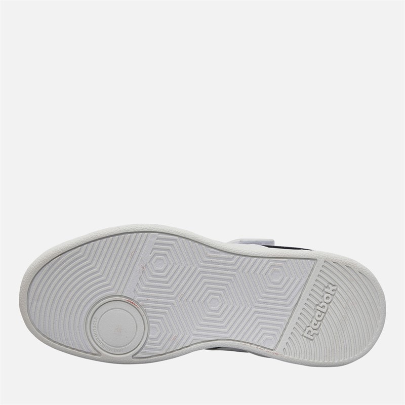 Reebok Boys Court Advance Trainers White/Vector Navy/Glen Green - Image 2