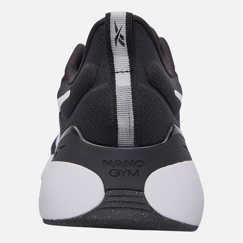 Reebok Mens Nano Gym Training Shoes Black/White - Image 3
