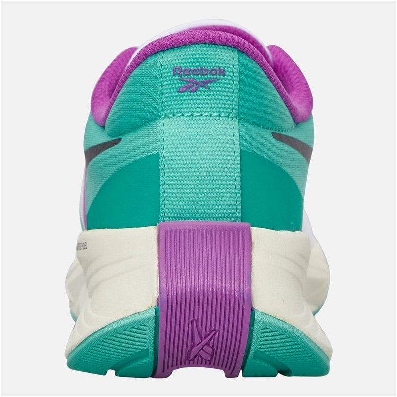 Reebok Womens Energen Tech Plus 2 Neutral Running Shoes Aqua/White/Vintage Chalk - Image 3
