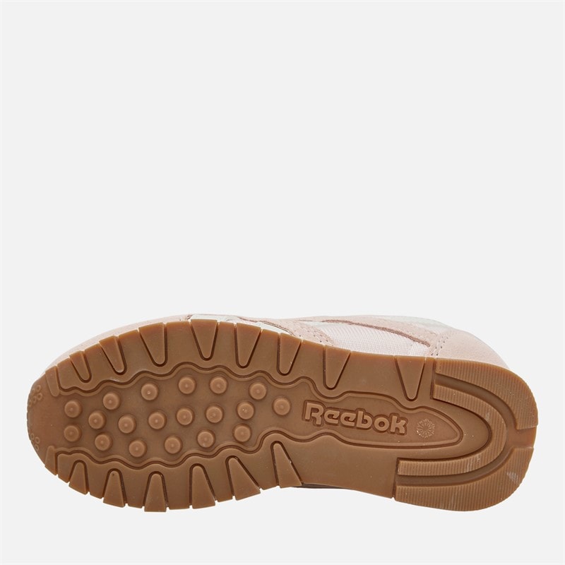 Reebok Girls Classic Nylon Trainers Pure Pink/Chalk/Gum - Image 2