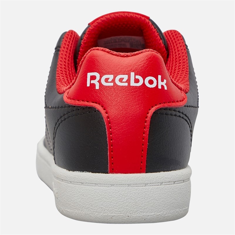 Reebok Junior Boys Royal Complete Clean 2.0 Trainers Black/White/Energy Red - Image 3