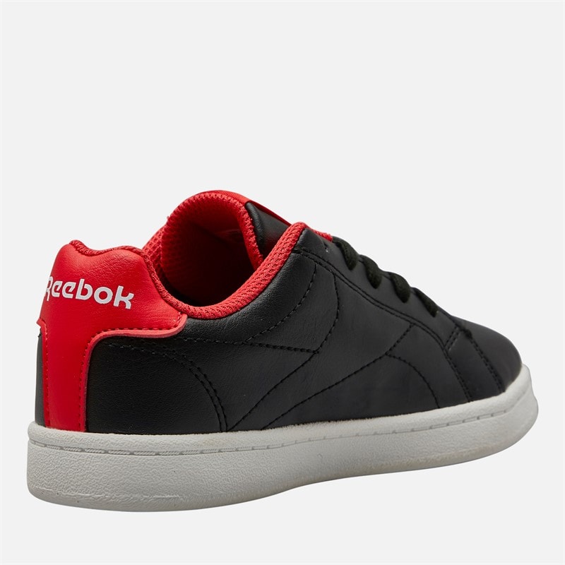 Reebok Junior Boys Royal Complete Clean 2.0 Trainers Black/White/Energy Red - Image 5