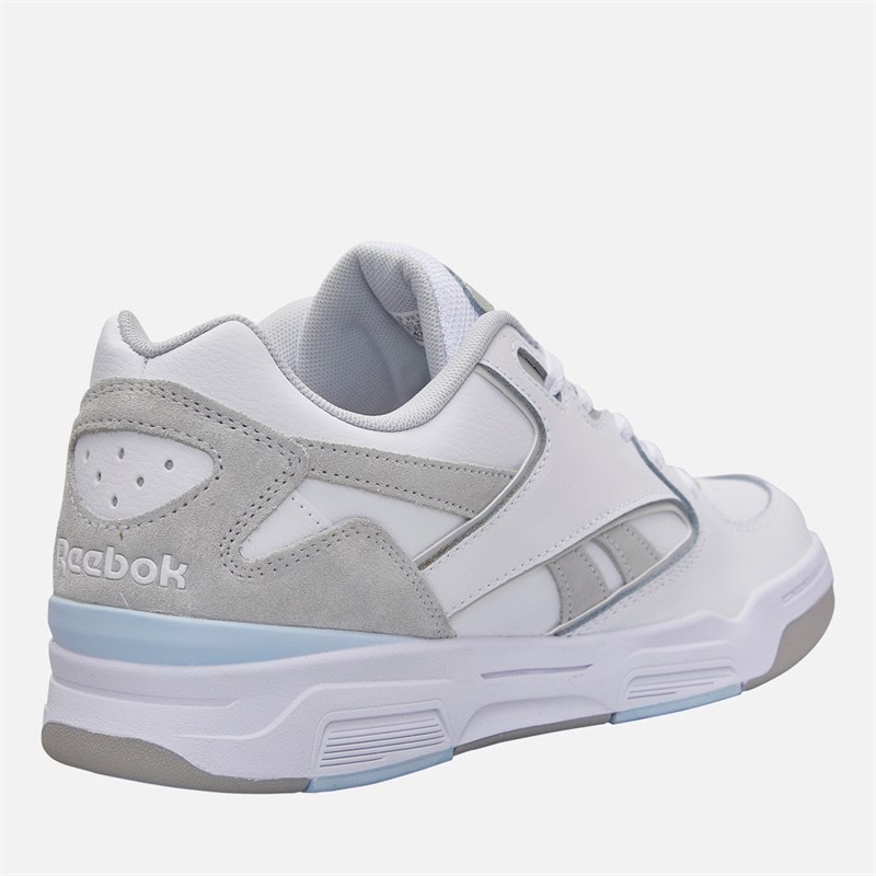 Reebok BB4500 Dmx Retro Basketball Trainers White/Mist Grey/Glass Blue - Image 5