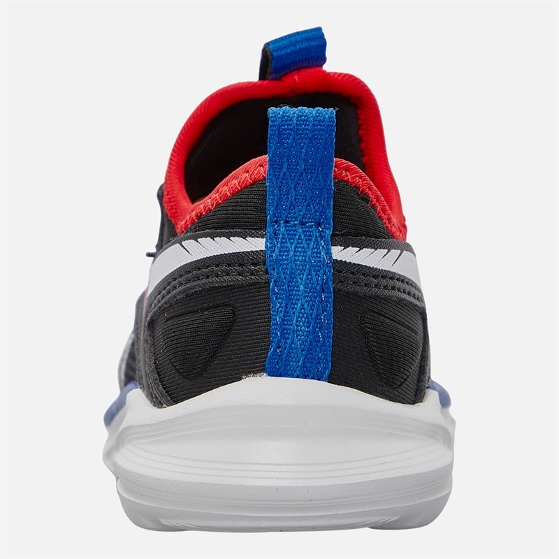 Reebok Infants Lite Spinner Neutral Running Shoes Black/Optimum Blue/Energy Red Black/Optimum Blue/Energy Red - Image 3
