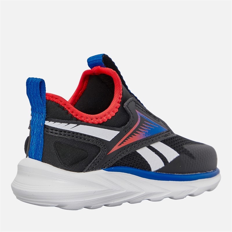 Reebok Infants Lite Spinner Neutral Running Shoes Black/Optimum Blue/Energy Red Black/Optimum Blue/Energy Red - Image 5