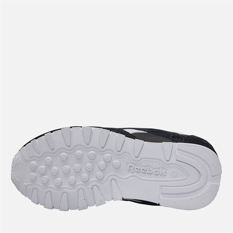 Reebok Infant Boys Classic Nylon Trainers Black/White - Image 2