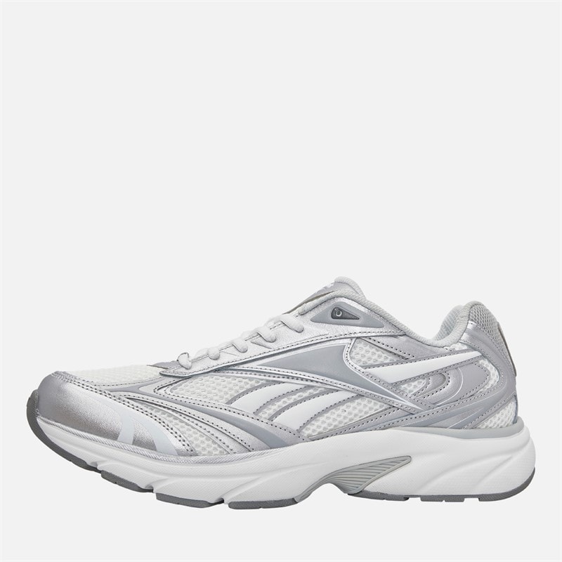 Reebok Mens Belwave Trainers White/Silver/Grey - Image 1