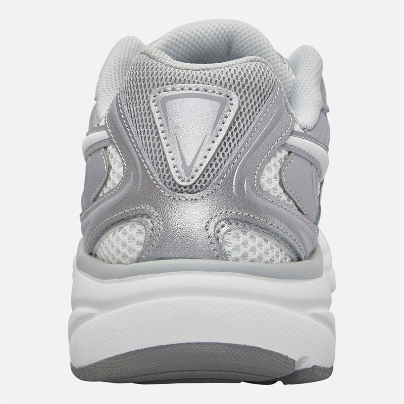 Reebok Mens Belwave Trainers White/Silver/Grey - Image 3