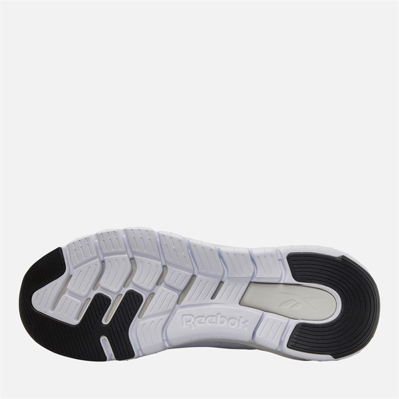 Reebok Flex Trainer Training Shoes White/Black/Grey - Image 2