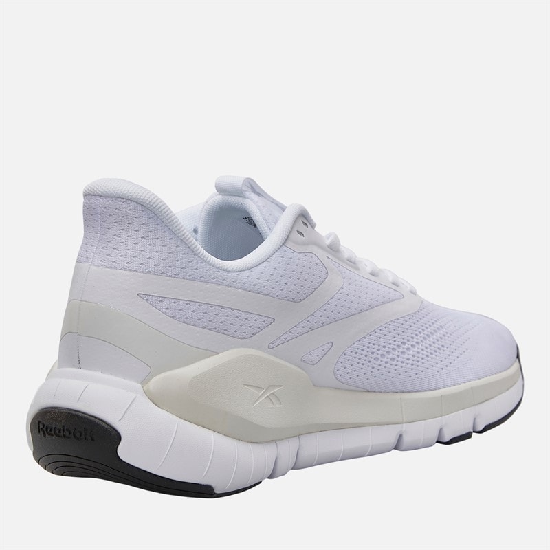 Reebok Flex Trainer Training Shoes White/Black/Grey - Image 5