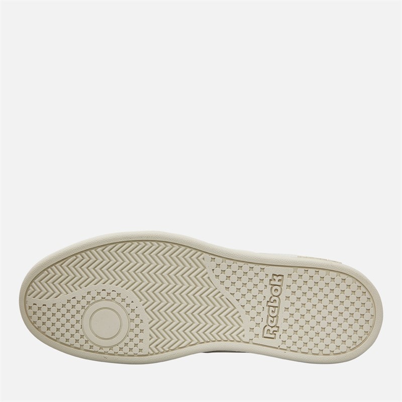 Reebok Mens Court Retro Trainers Chalk/Green/Chalk - Image 2