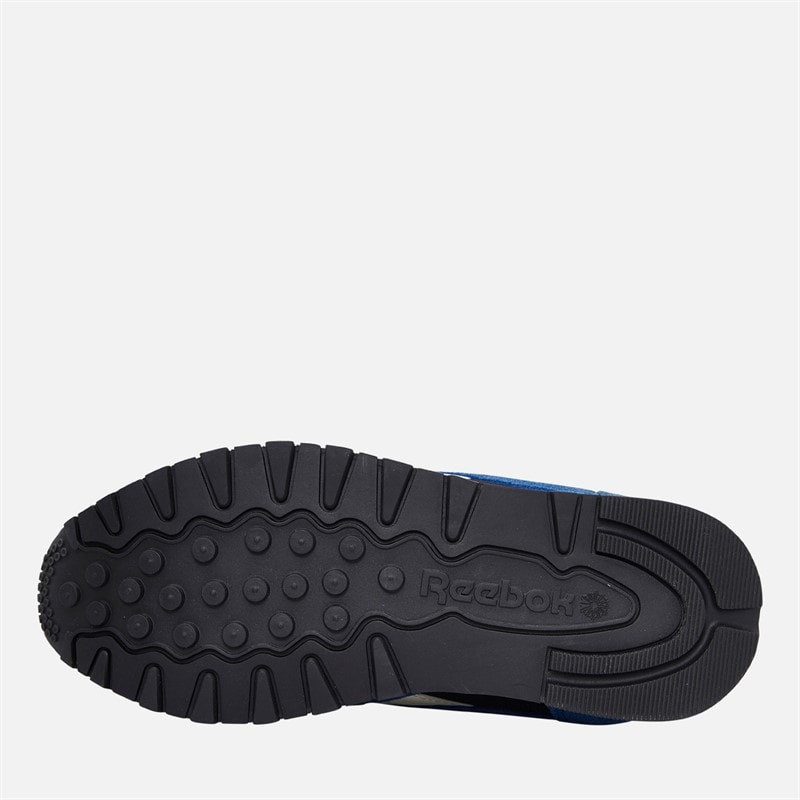 Reebok Junior Classic Nylon Trainers Twilight Blue/Black/Chalk - Image 2